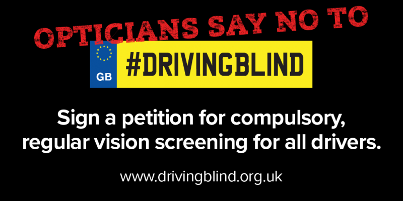 IOA says NO to driving blind 