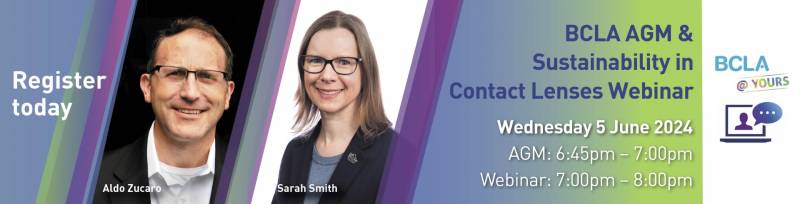 Sustainability in contact lenses to be explored in webinar