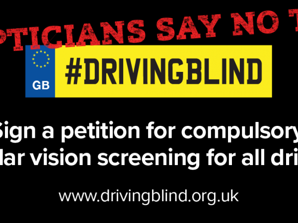 IOA says NO to driving blind 