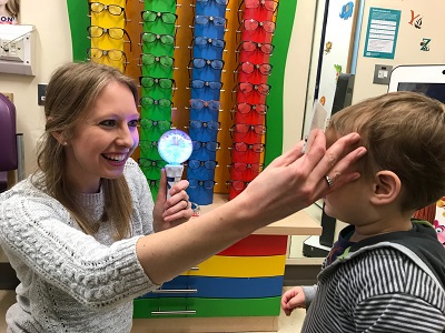 Outstanding Opticians - Jessica Gowing of Great Ormond Street Hospital, London, UK